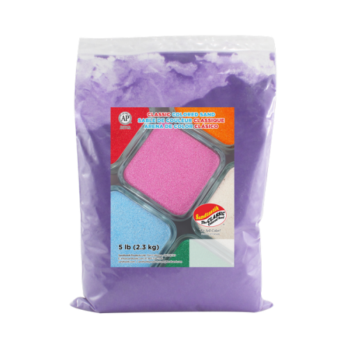 Classic Colored Sand - Ultraviolet - 5 lb (2.3 kg) Bag