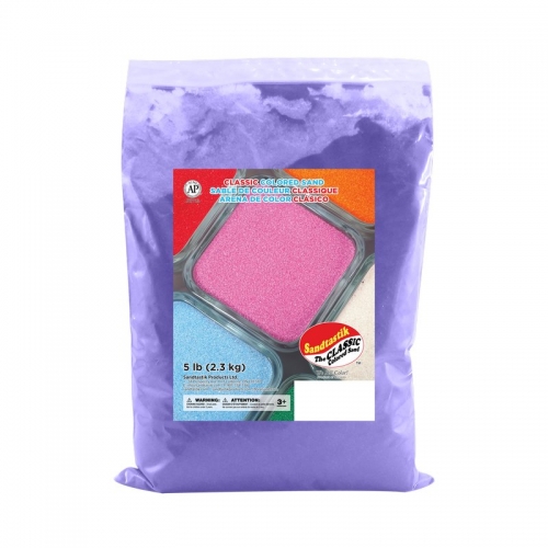 Classic Colored Sand - Ultraviolet - 5 lb (2.3 kg) Bag Classic Colored Sand - Ultraviolet - 5 lb (2.3 kg) Bag