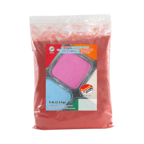 Classic Colored Sand - Coral - 5 lb (2.3 kg) Bag