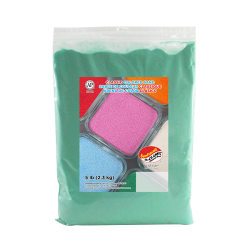 Classic Colored Sand - Mint - 5 lb (2.3 kg) Bag