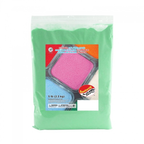 Classic Colored Sand - Mint - 5 lb (2.3 kg) Bag