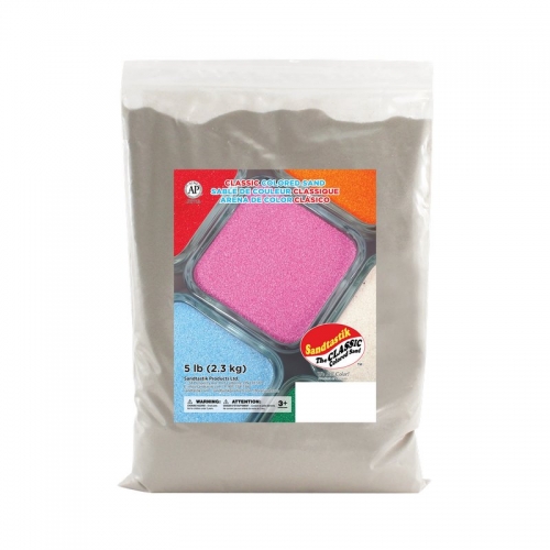 Classic Colored Sand - Silver - 5 lb (2.3 kg) Bag Classic Colored Sand - Silver - 5 lb (2.3 kg) Bag
