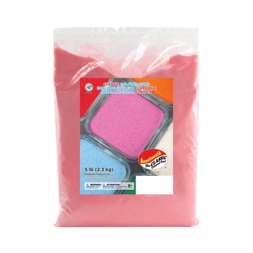 Classic Colored Sand - Bubblegum Pink - 5 lb (2.3 kg) Bag