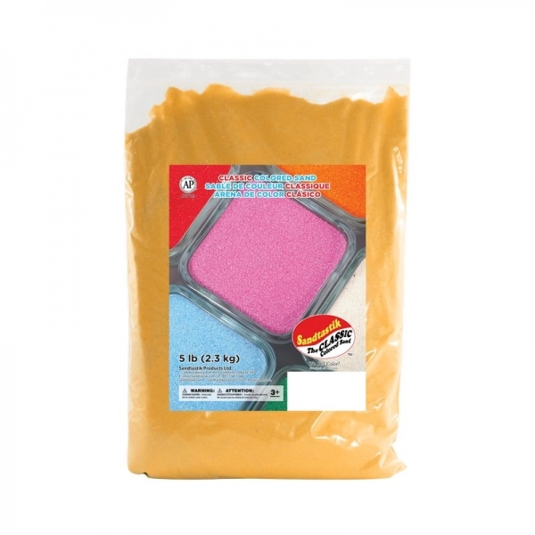 Classic Colored Sand - Fluorescent Orange - 5 lb (2.3 kg) Bag