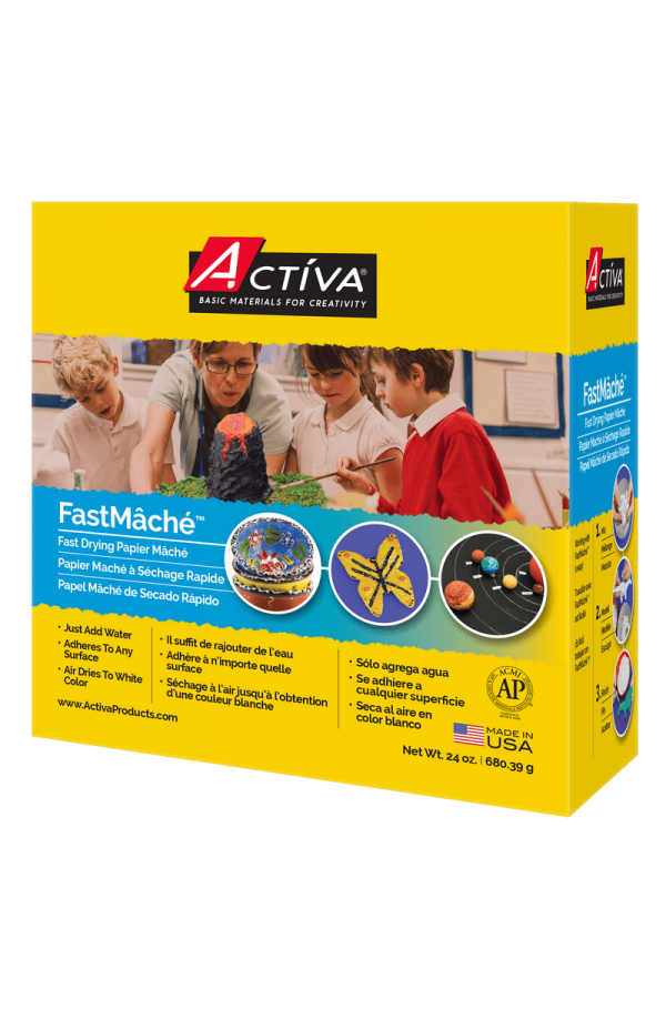 Activa Fast Mache Fast Drying Papier Mache 1 5 Lb 680 G