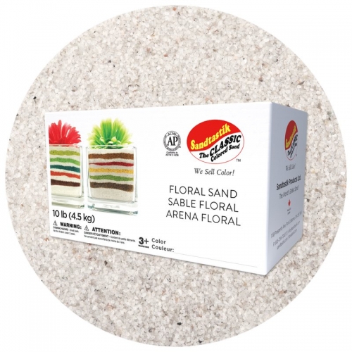 Floral Colored Sand - Natural - 10 lb (4.5 kg) Box