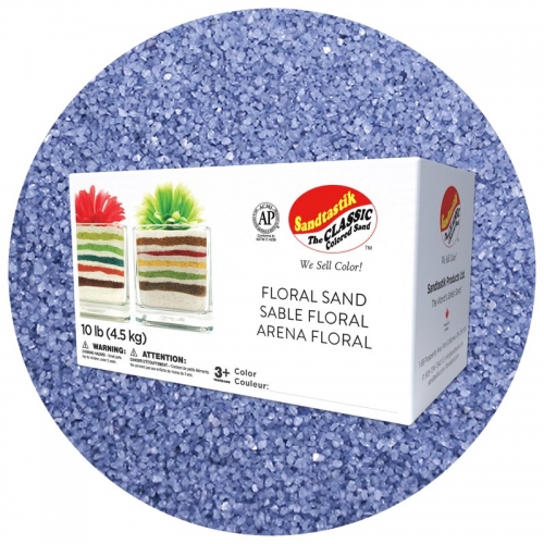 Floral Colored Sand - Blue Danube - 10 lb (4.5 kg) Box
