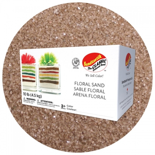 Floral Colored Sand - Beige - 10 lb (4.5 kg) Box