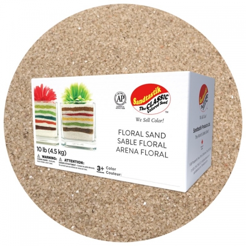 Floral Colored Sand - Beach - 10 lb (4.5 kg) Box