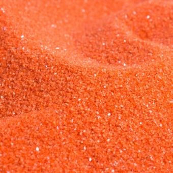 Floral Colored Sand - Orange - 25 lb (11.4 kg) Box