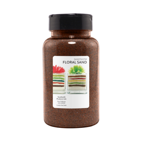 Floral Colored Sand - Baltic Brown - 22 oz (623 g) Bottle