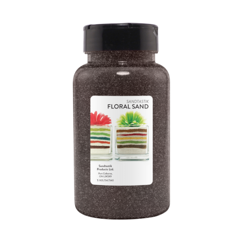 Floral Colored Sand - Graphite - 22 oz (623 g) Bottle