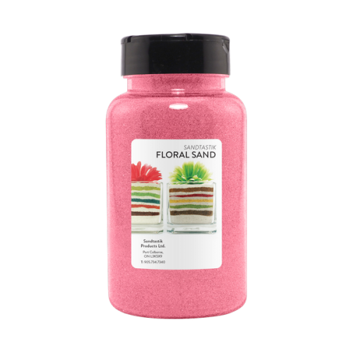 Floral Colored Sand - Pink - 22 oz (623 g) Bottle