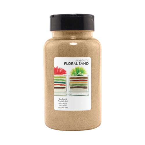 Floral Colored Sand - Latte - 22 oz (623 g) Bottle