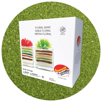 Floral Colored Sand - Woodbine - 25 lb (11.4 kg) Box