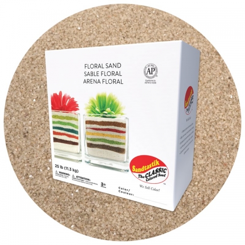 Floral Colored Sand - Beach - 25 lb (11.4 kg) Box