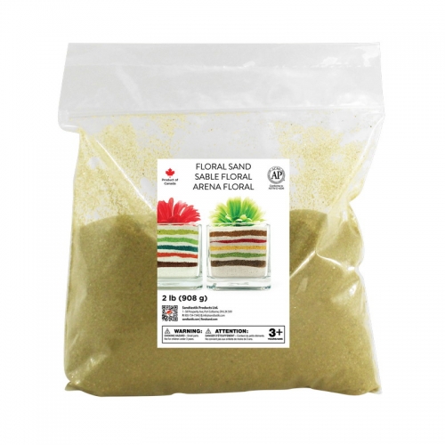 Floral Colored Sand - Lizard Green - 2 lb (908 g) Bag