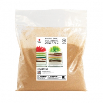 Floral Colored Sand - Mocha Latte - 2 lb (908 g) Bag