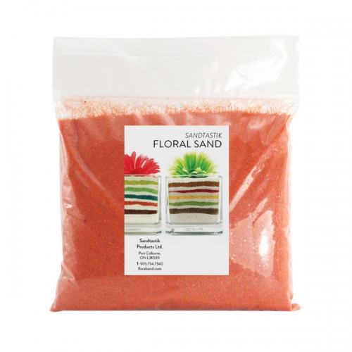 Floral Colored Sand - Orange - 2 lb (908 g) Bag