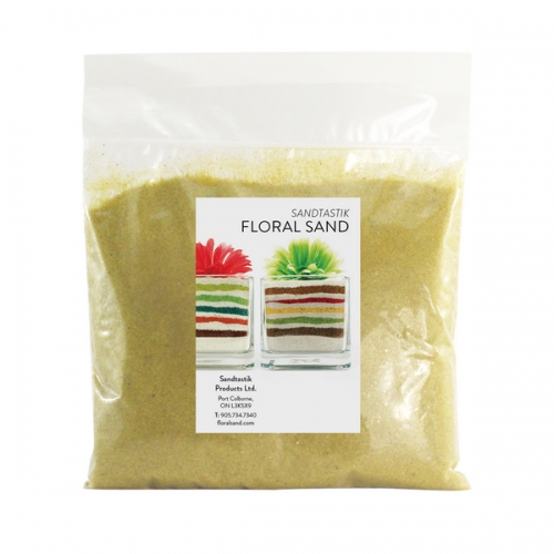 Floral Colored Sand - Yellow - 2 lb (908 g) Bag