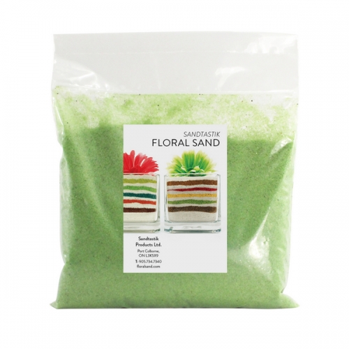 Floral Colored Sand - Citrus Lime - 2 lb (908 g) Bag