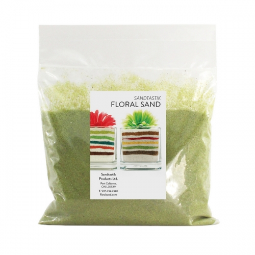 Floral Colored Sand - Cress Green - 2 lb (908 g) Bag
