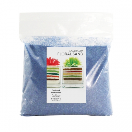 Floral Colored Sand - Blue Hawaii - 2 lb (908 g) Bag