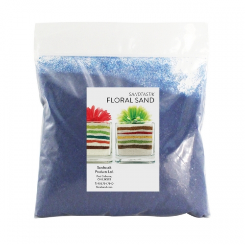 Floral Colored Sand - Baja Blue - 2 lb (908 g) Bag