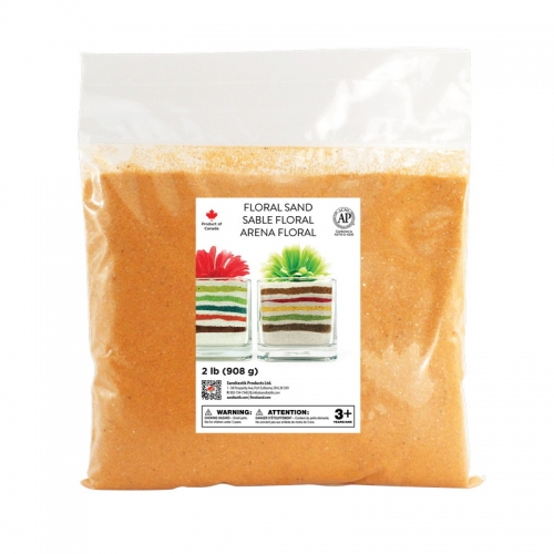 Floral Colored Sand - Burnt Ocher - 2 lb (908 g) Bag