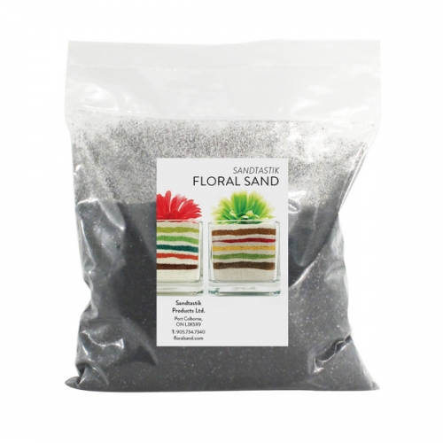 Floral Colored Sand - Black - 2 lb (908 g) Bag