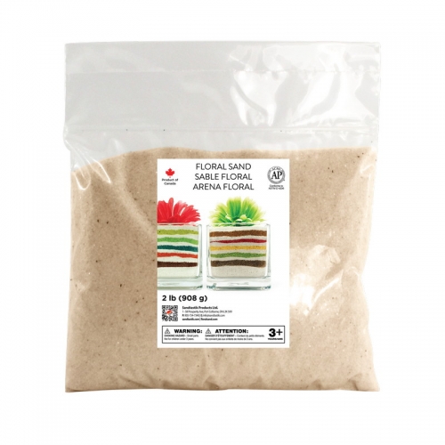 Floral Colored Sand - Beach - 2 lb (908 g) Bag