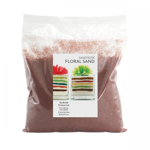 Floral Colored Sand - Marsala - 2 lb (908 g) Bag