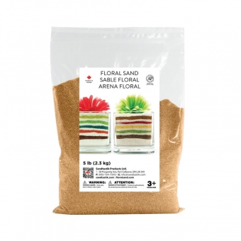 Floral Colored Sand - Mocha Latte - 5 lb (2.3 kg) Bag