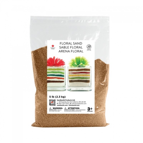 Floral Colored Sand - Espresso - 5 lb (2.3 kg) Bag
