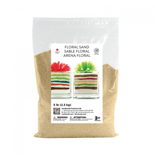Floral Colored Sand - Latte - 5 lb (2.3 kg) Bag