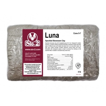 SIO-2® Zumaia Grey Sculpture Clay with Fine Grog, 27.6 lb