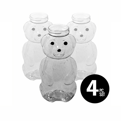 Honey Bears - Sand Art Bottles (4 pcs)