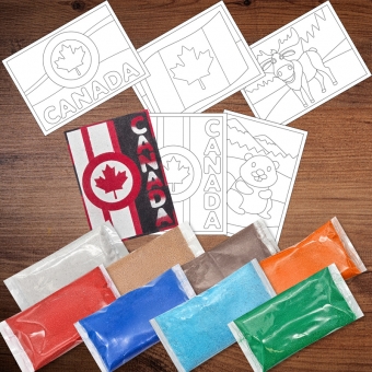 Peel 'N Stick Sand Art Kit - Canada