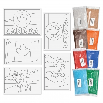 Peel 'N Stick Sand Art Kit - Canada