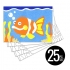 Peel 'N Stick Sand Art Board #19 - Goldfish Multi Set *SHIPPING INCLUDED via USPS within USA*