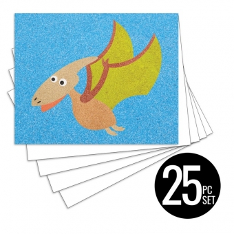 Peel 'N Stick Sand Art Board #33 - Pterodactyl Multi Set *SHIPPING INCLUDED via USPS within USA*