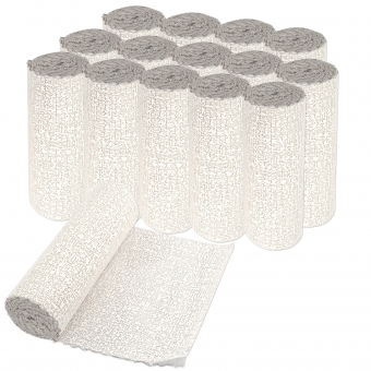 15 Pack of Rappit Plaster Cloth 8 in X 9 ft Rolls *SHIPPING INCLUDED via USPS within USA*