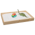 Pine Play Therapy Sand Tray (Plain) + BONUS Play Sand