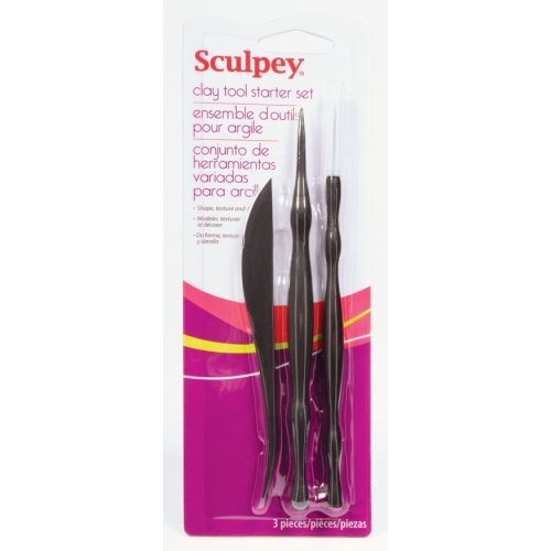 Sculpey® Clay Starter 3pc Tool Kit 