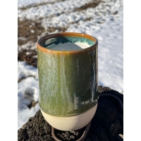 Vicki G. - Student of Donn Zver School of Pottery - Travel Mug