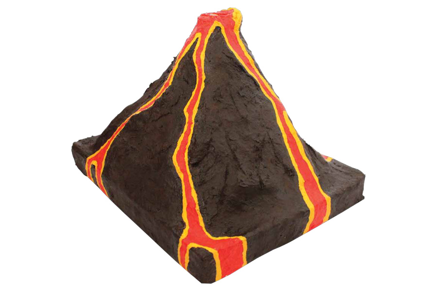 Make A Science Fair Volcano