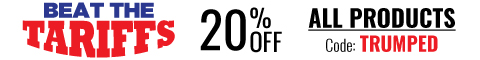 Get 20% off with coupon code TRUMPED during our Beat the Tariffs Sale!