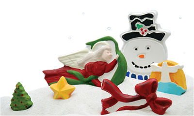 Holiday Spirit Plaster Craft Kit