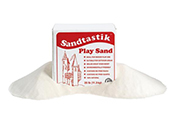 Sandtastik® Sparkling White Play Sand, 25 lb Box
