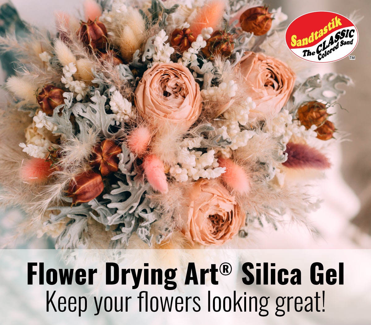 Flower Art Silica Gel